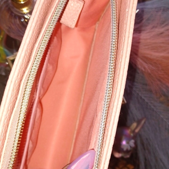 Coccinelle Pink Wrislet/Mini Bag - Picture 6 of 7